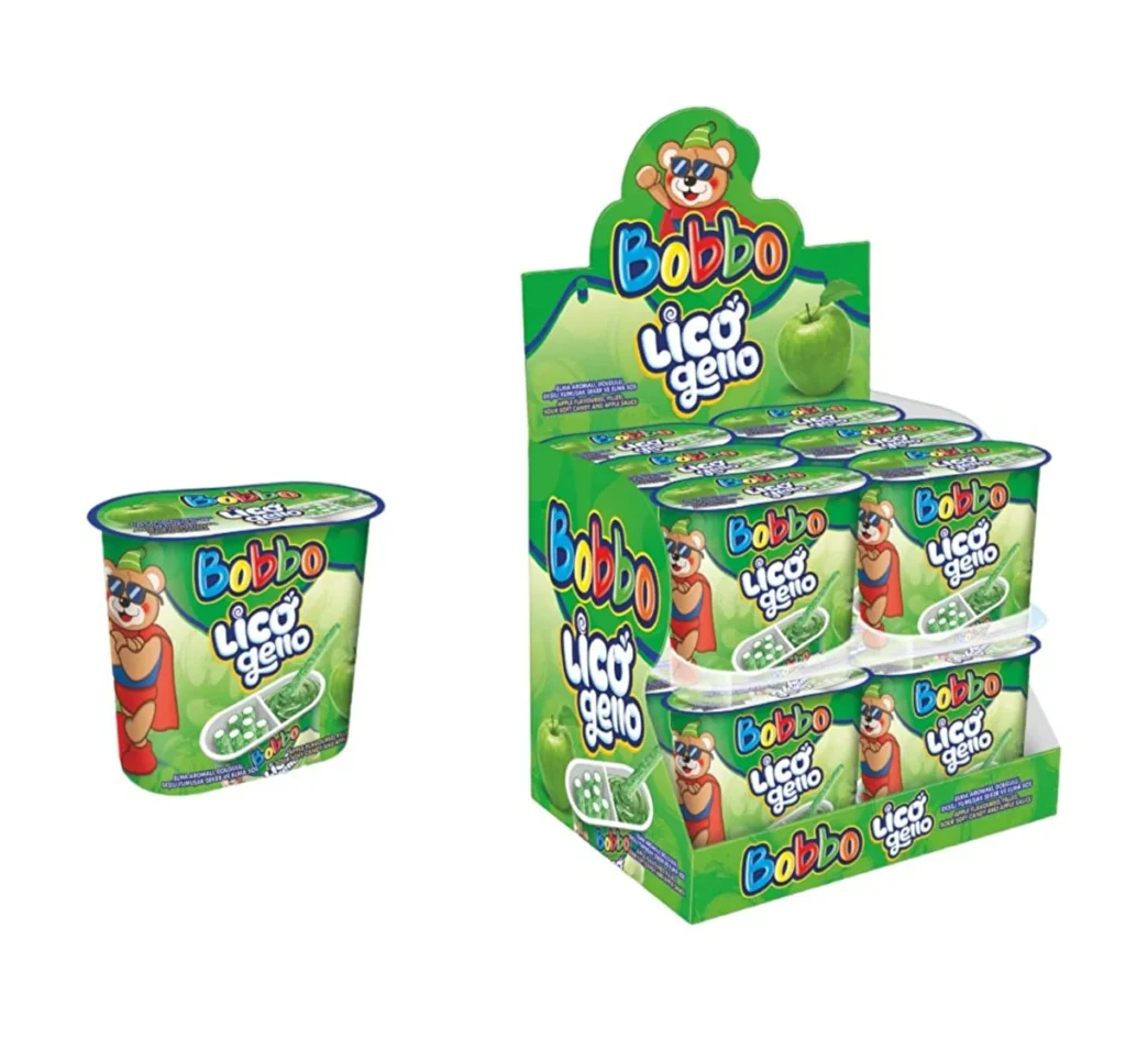 Bobbo Lico Gello Apple Kids Candy