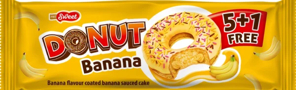 ProSweet Banana Doughnut 5+1 240gr