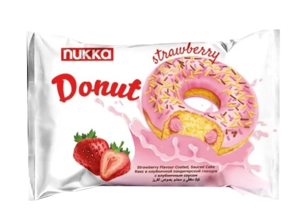 Nukka Strawberry Doughnut 50gr