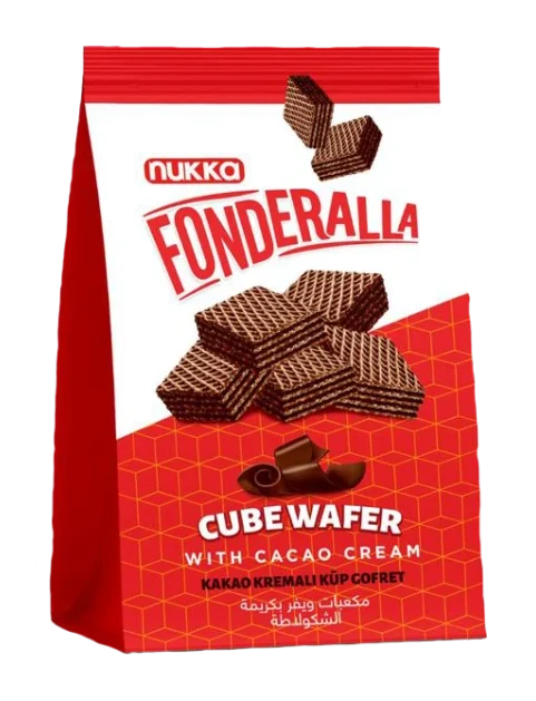 Nukka Fonderalla cube wafer cacao 200gr