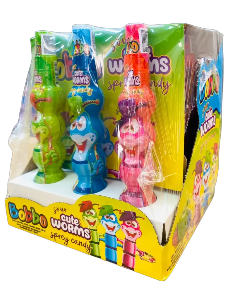 Bobbo Cute Worms Sour Spray