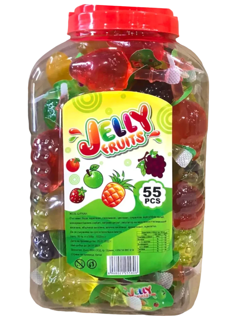 Jelly Fruits Container