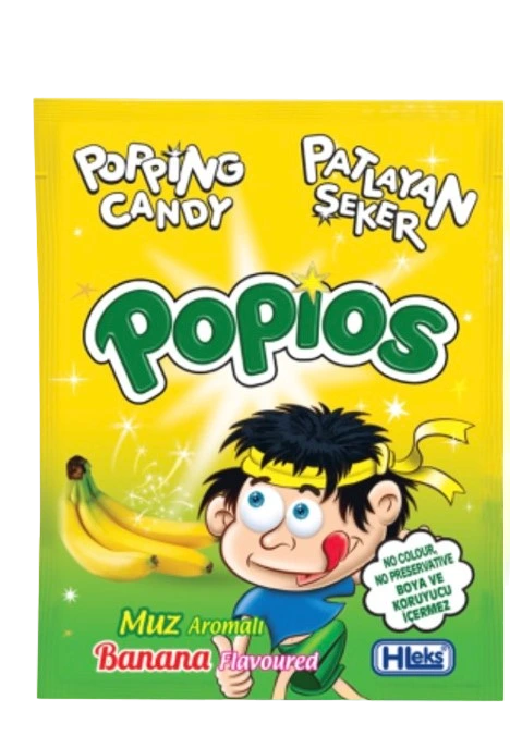 Popios Popping Candy Banana