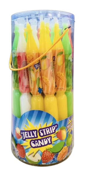 Jelly Strip Candy Cylinder