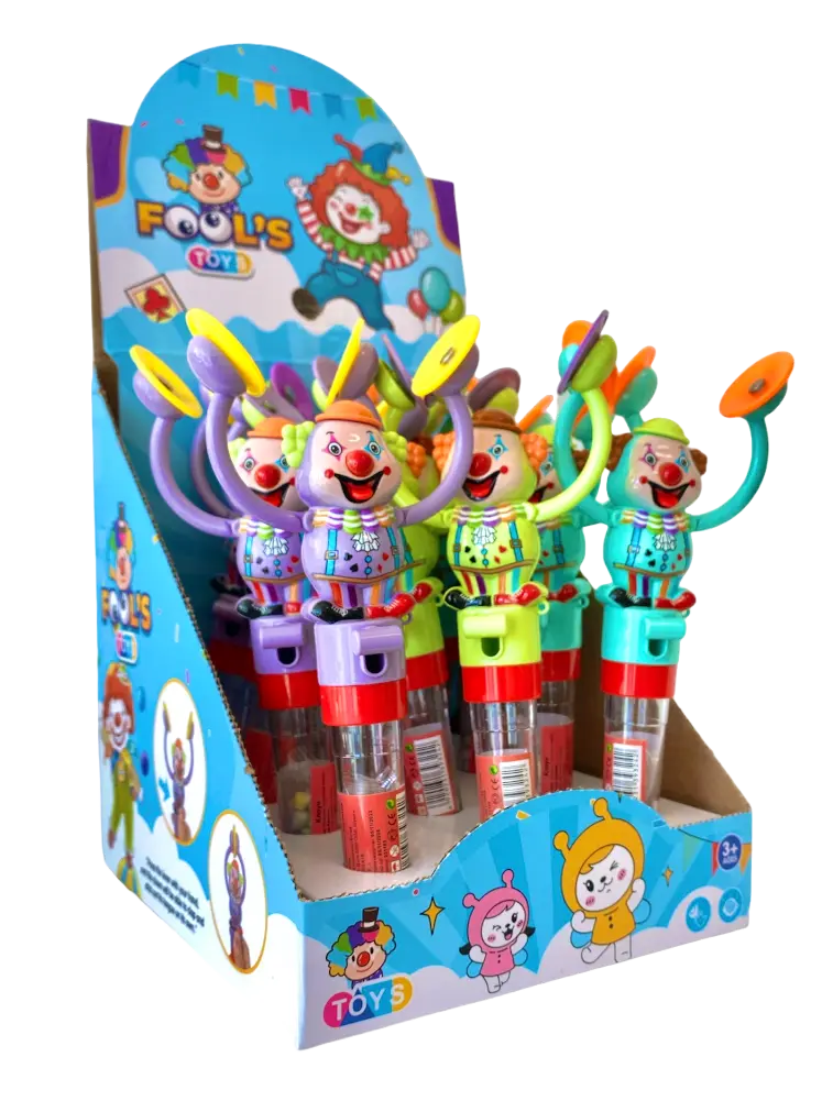 Clown Toy with Candy Box