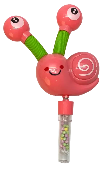 Snail Rattle Toy with Candy