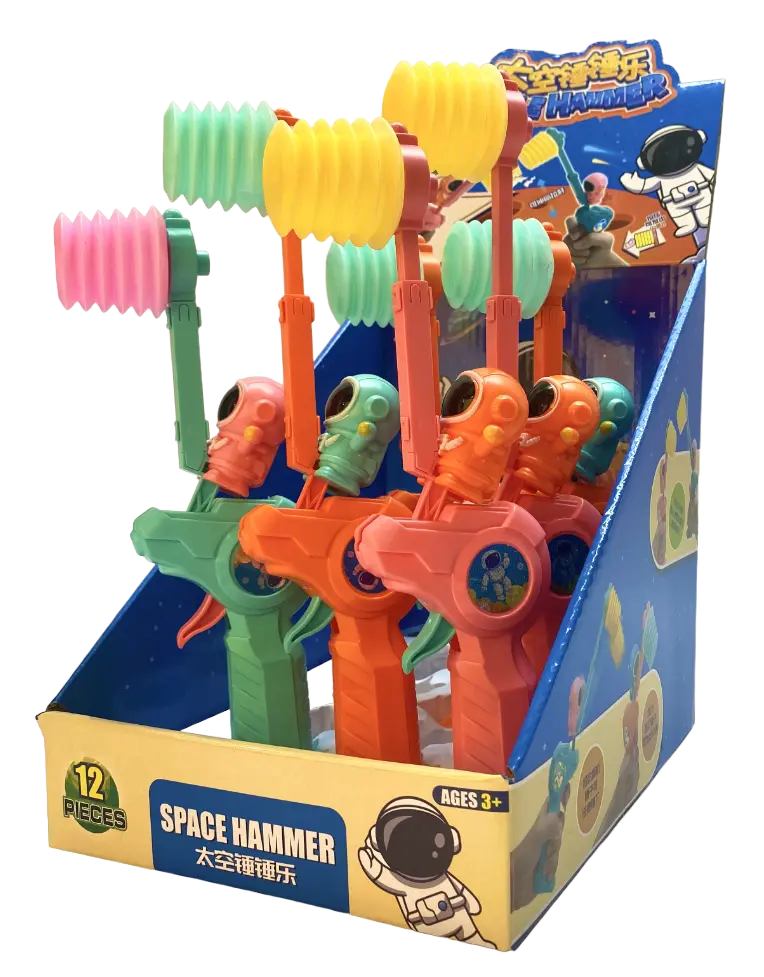 Space Hammer Toy with Candy Box