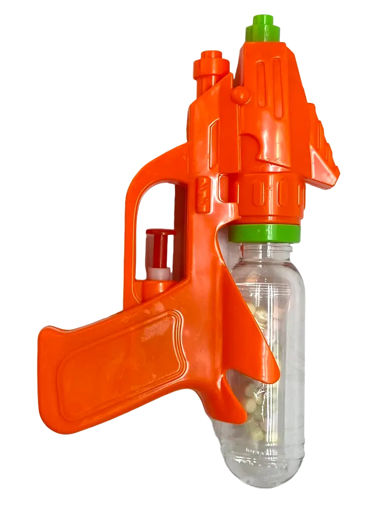Water Gun Toy with Candy