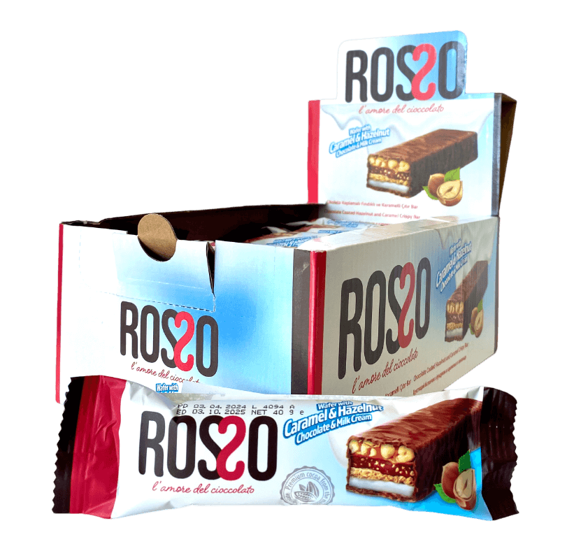 Rosso Caramel Chocolate Bar