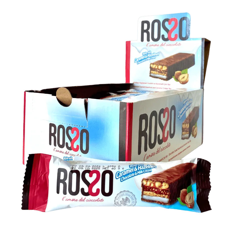 Rosso Caramel Chocolate Bar
