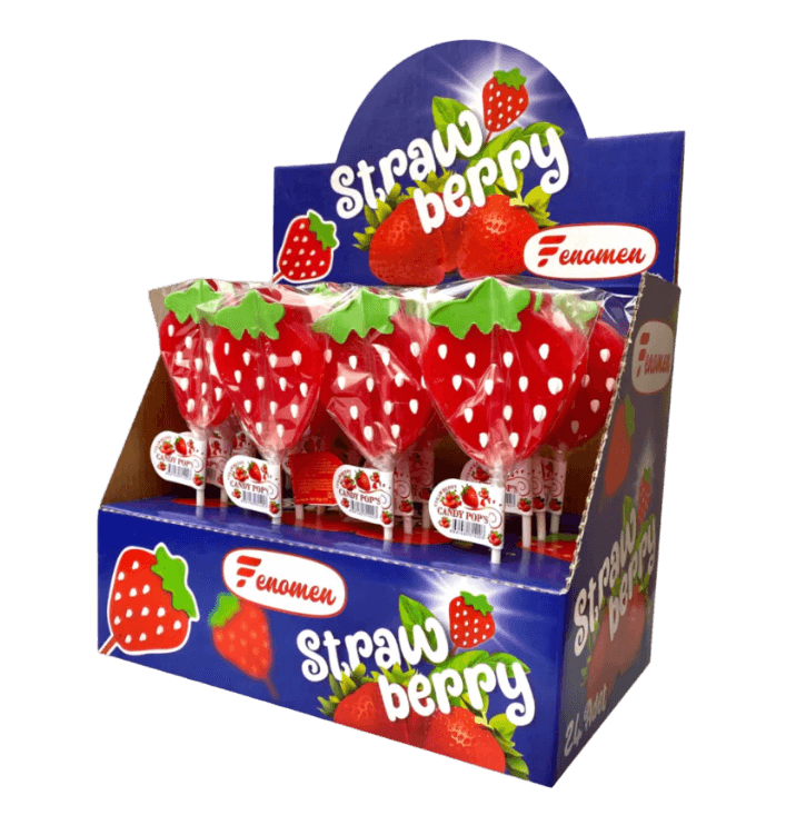 Strawberry Lollipop 36gr Box