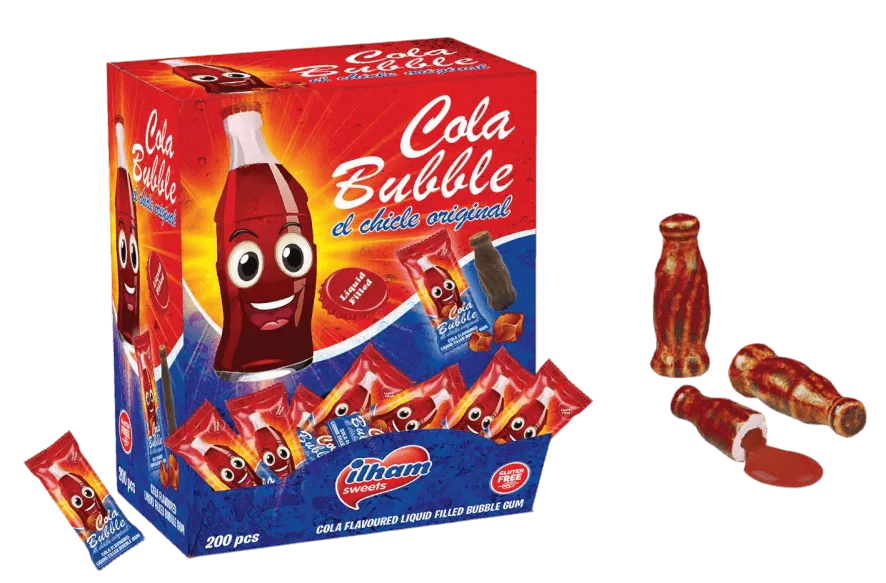 Ilham Cola with Filling Bubble Gum