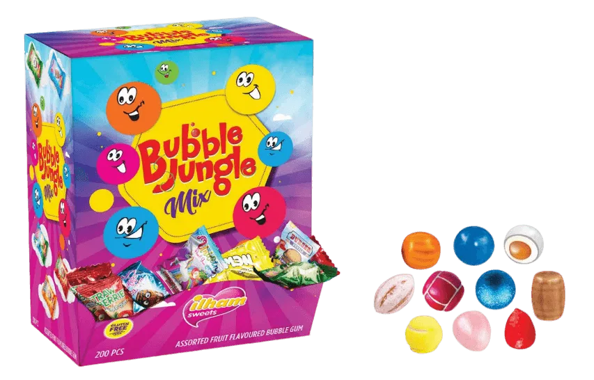 Ilham Bubble Jungle Mix Bubble Gum