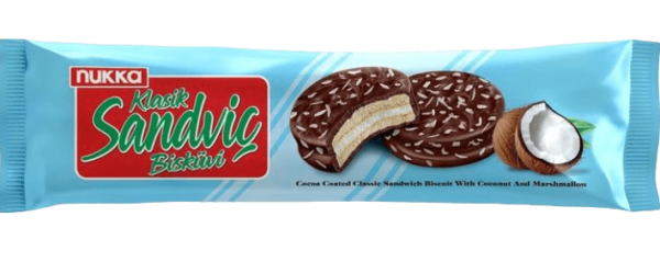 Nukka Sandwich Classic Coconut 180gr