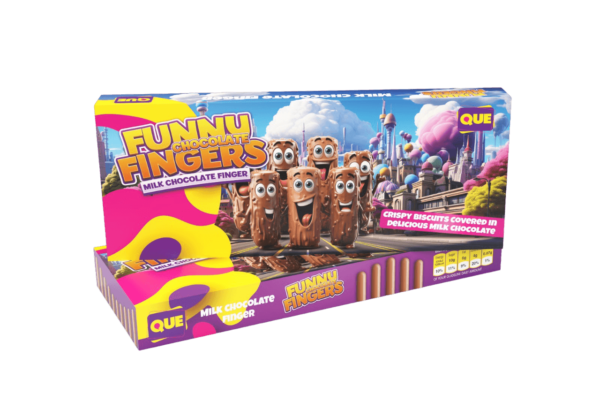 Que Funny Fingers Biscuits 100gr