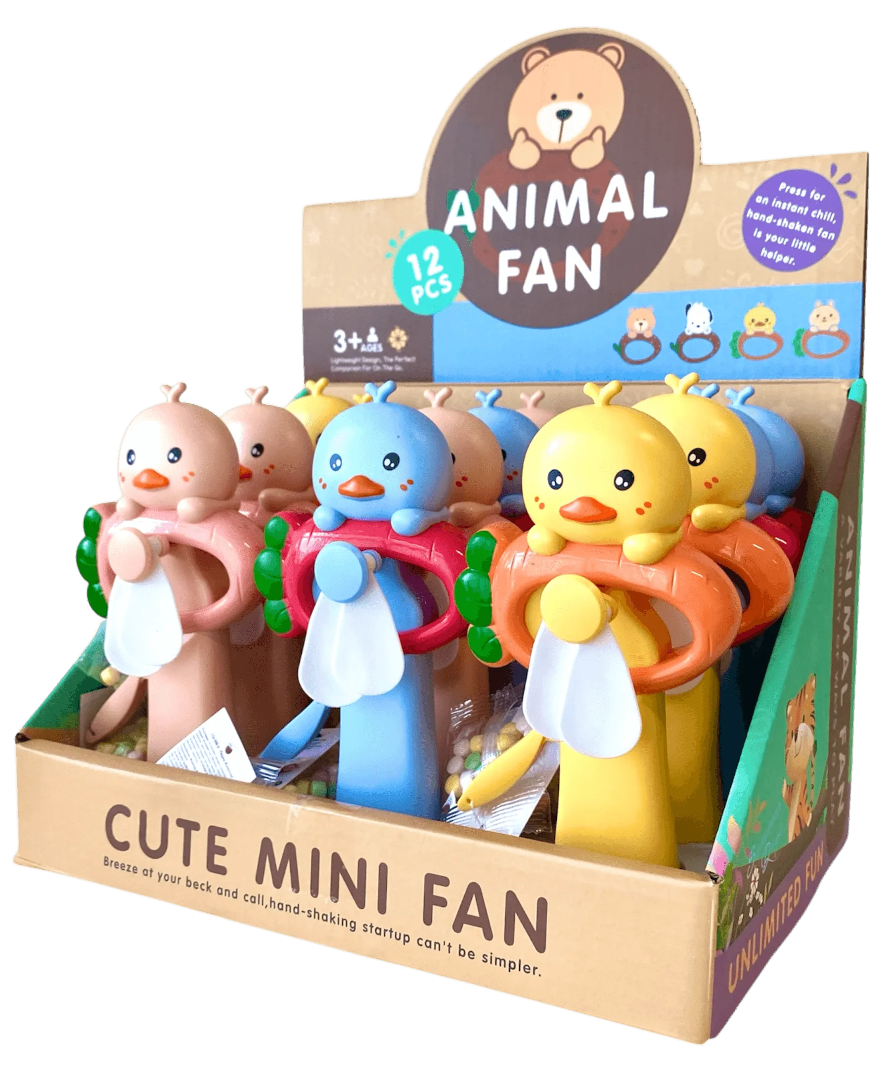 Cute Duck Fan Box