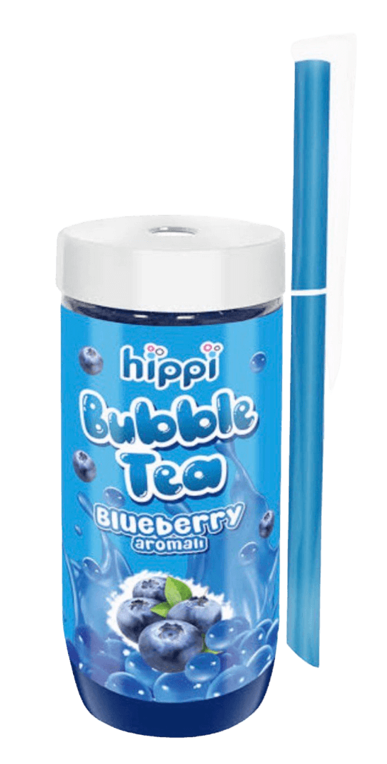 Hippi Bubble Tea Blueberry 350ml