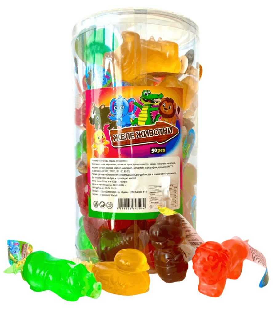 Jelly Snake Animals 35gr