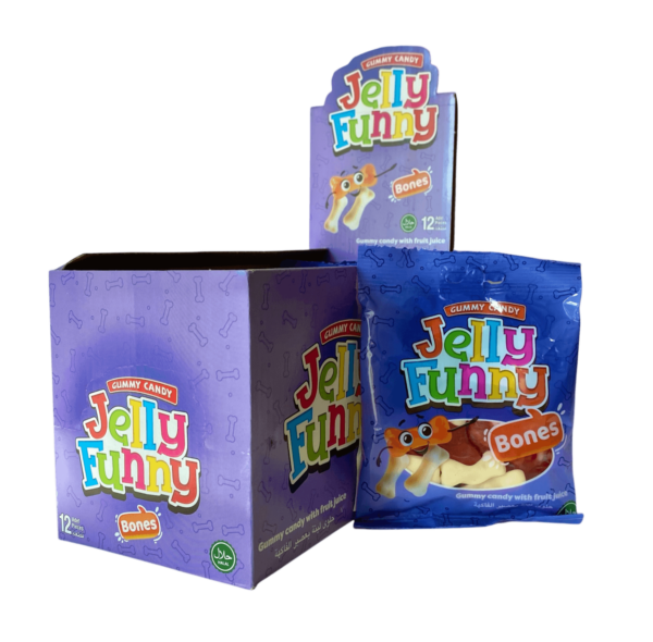 Nukka Jelly Funny Bones 80gr