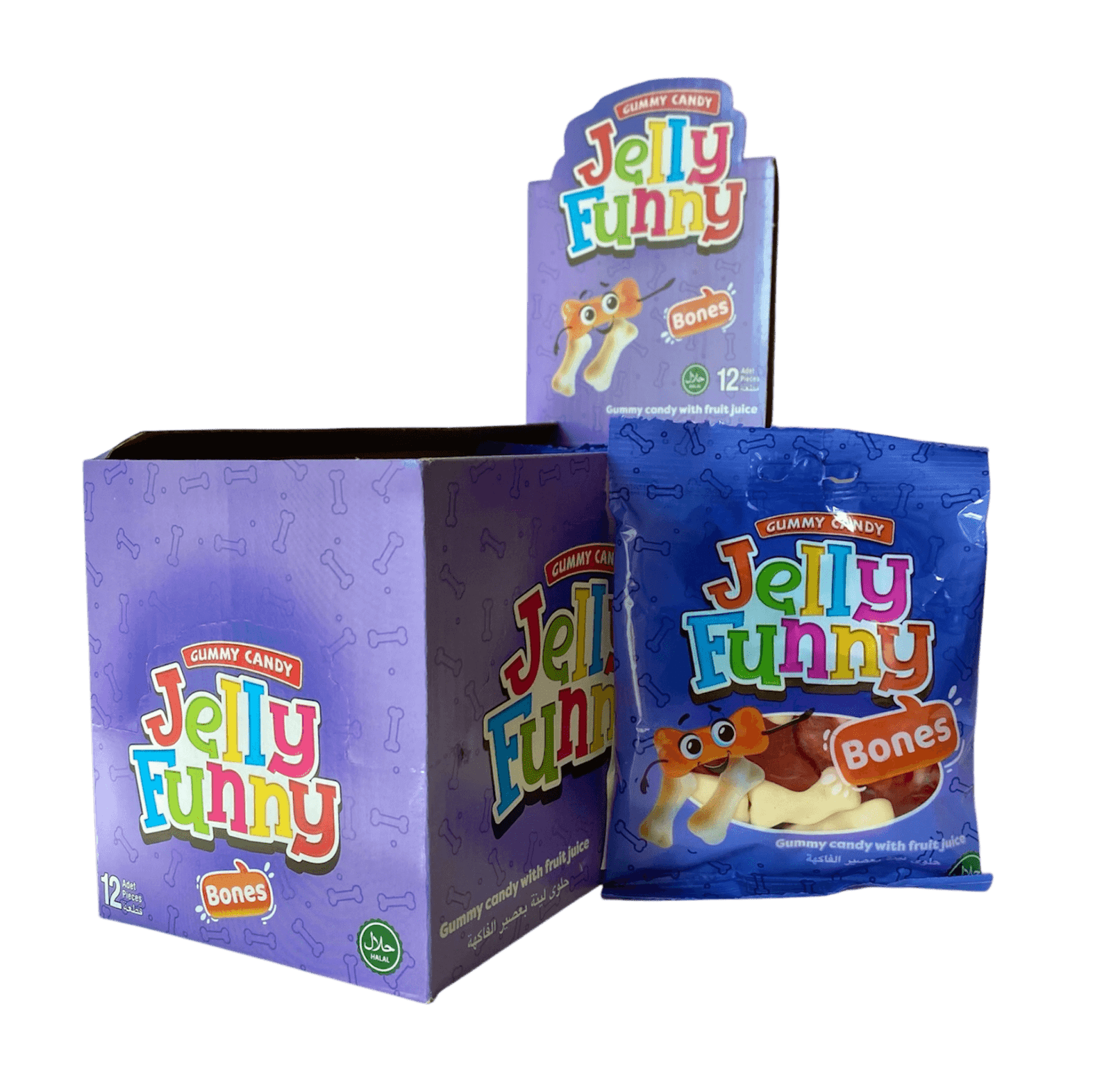 Nukka Jelly Funny Bones 80gr