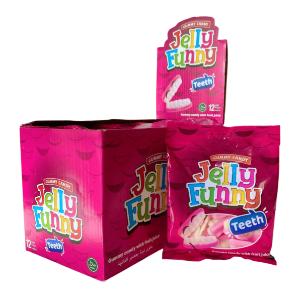 Nukka Jelly Funny Teeth 80gr