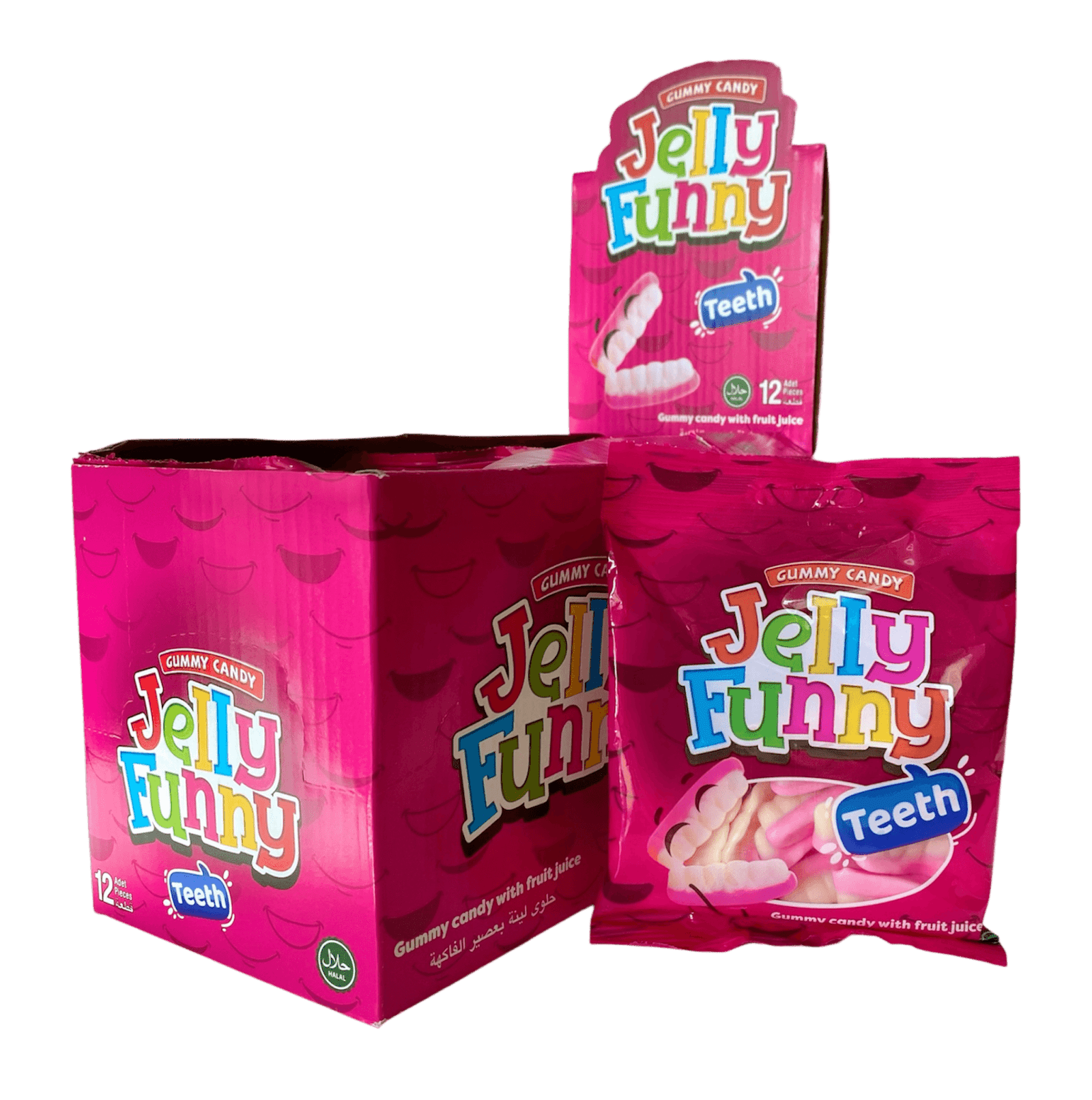 Nukka Jelly Funny Teeth 80gr