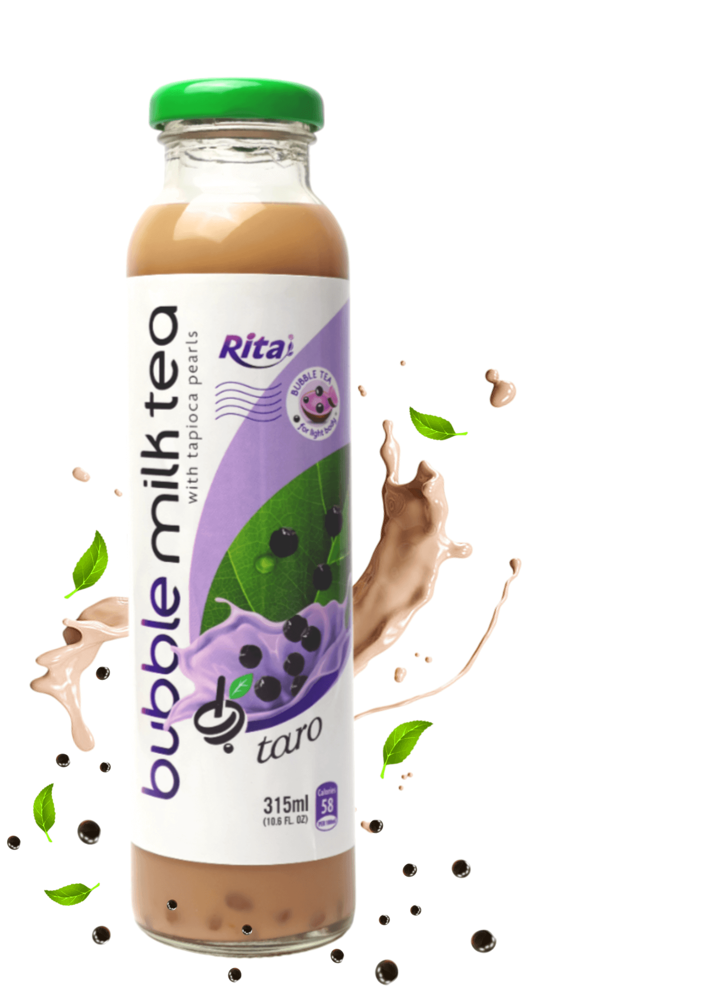 Rita Bubble Milk Tea Taro 315ml