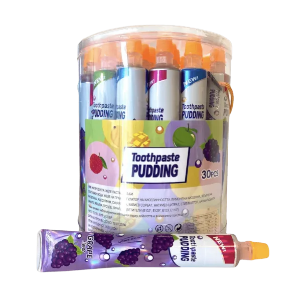 Jelly Toothpaste Pudding Cylinder 50gr