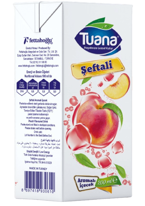 Tuana Fruit Juice Peach 200ml