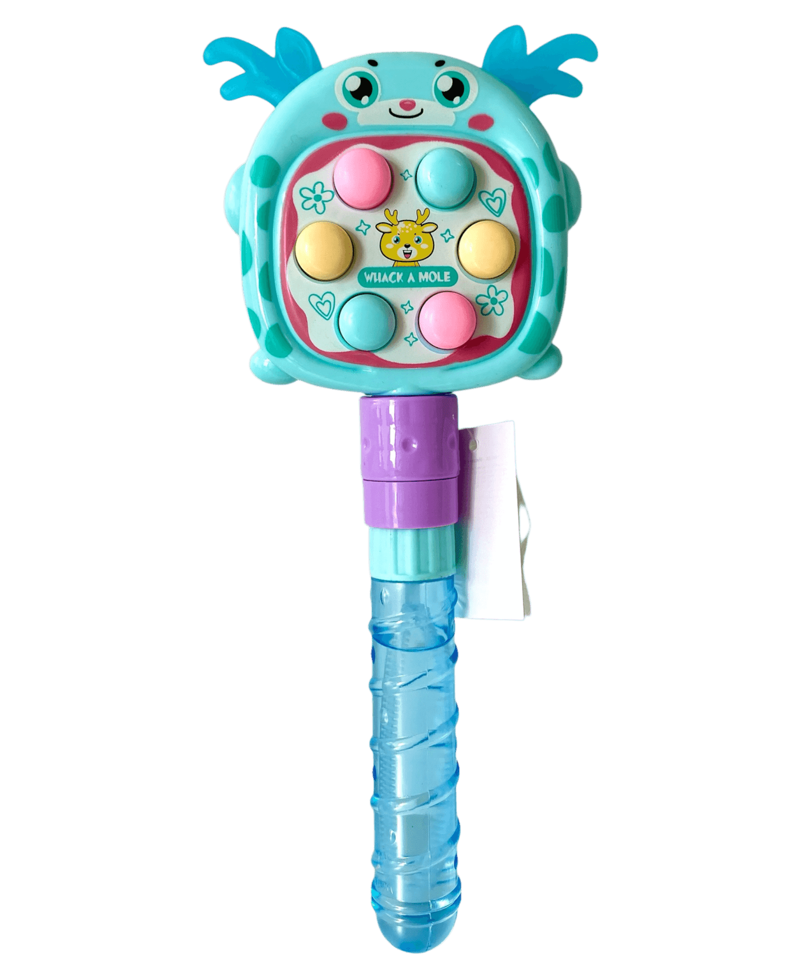 Whack-a-mole Toy with Bubbles