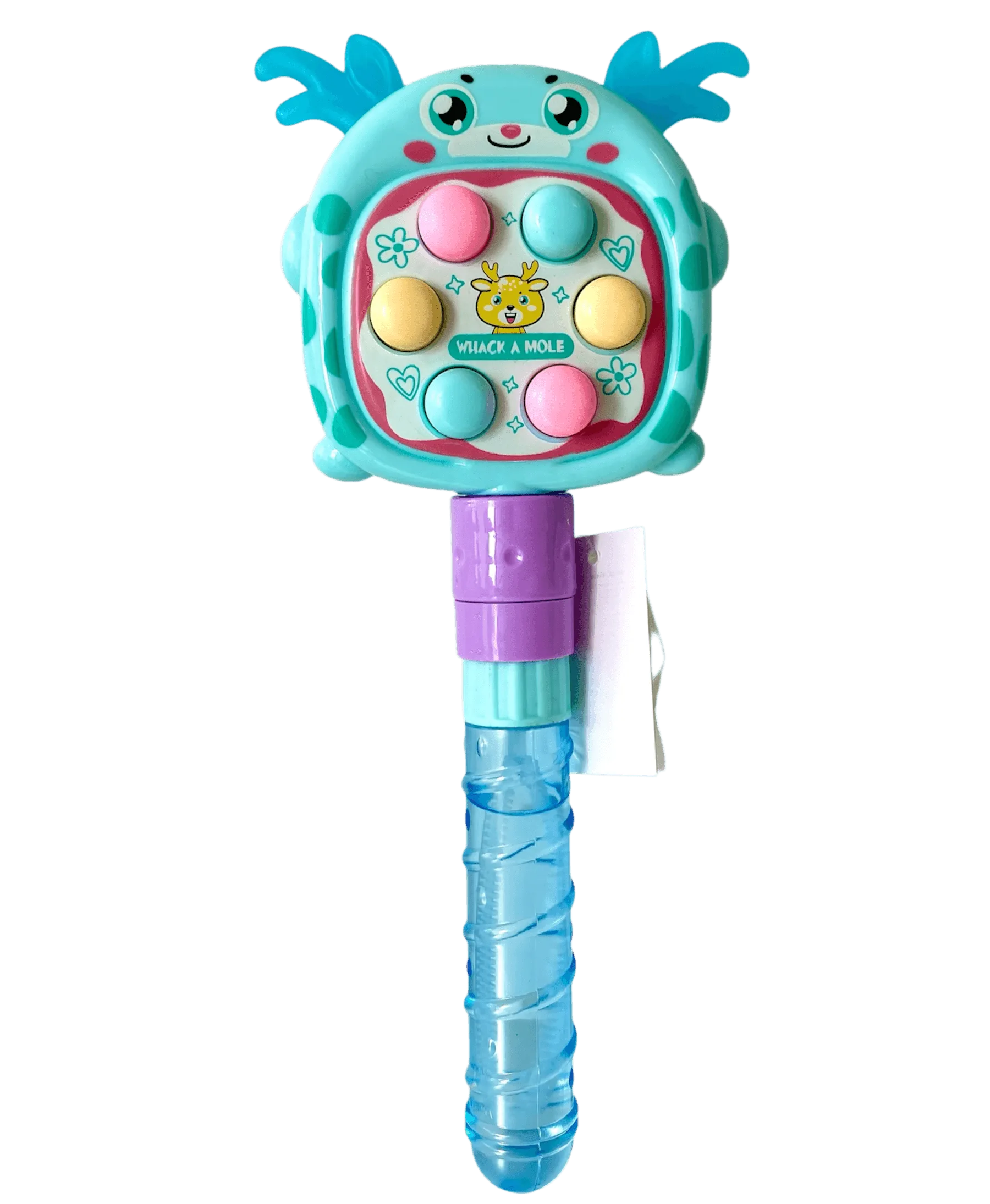 Whack-a-mole Toy with Bubbles