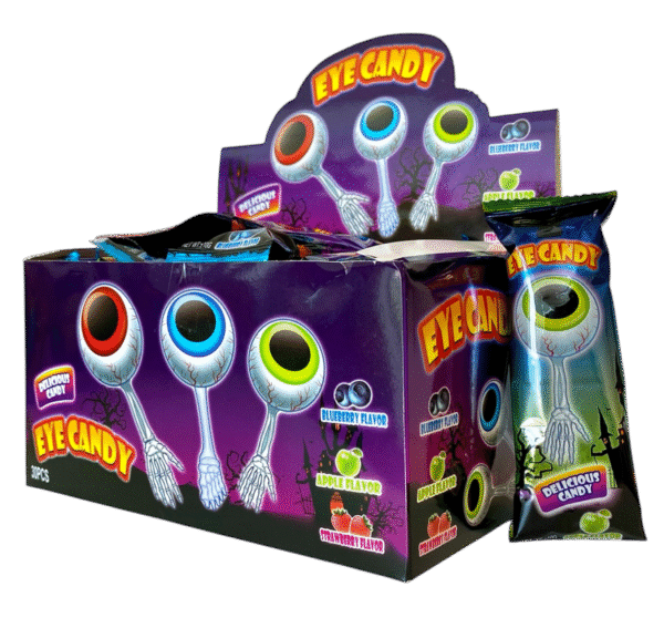 Eye Candy Skeleton Lollipop 10gr
