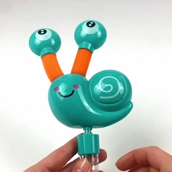 Snail Rattle Toy with Candy