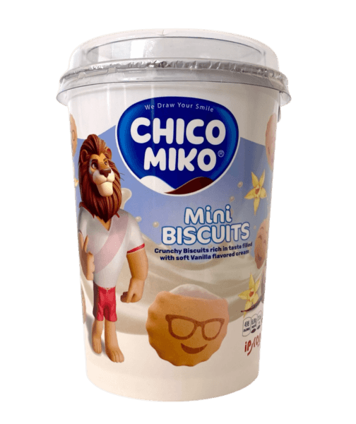 Ipkon Chiko Miko Mini Biscuits Vanilla 125gr