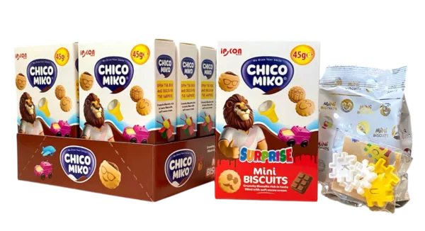 Ipkon Chiko Miko Mini Biscuits Surprise 45gr