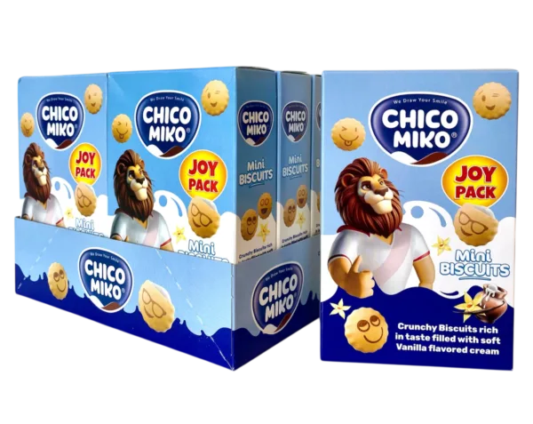Ipkon Chiko Miko Mini Biscuits Vanilla 40gr