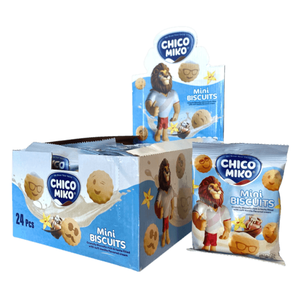 Ipkon Chiko Miko Mini Biscuits Vanilla 30gr