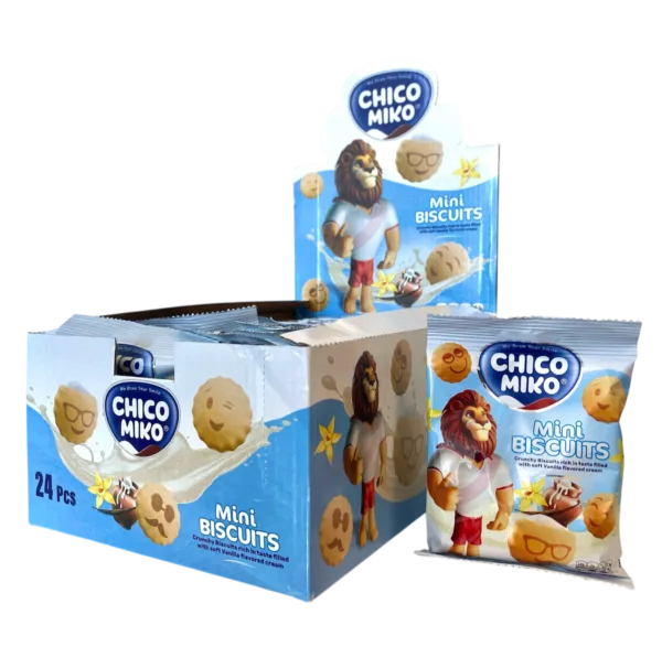 Ipkon Chiko Miko Mini Biscuits Vanilla 30gr