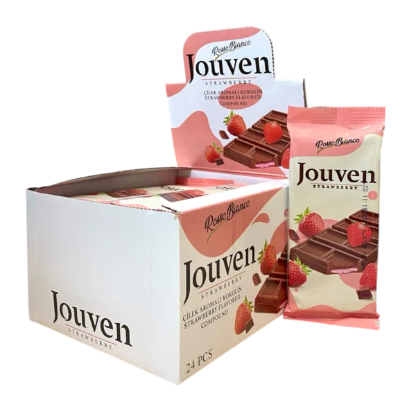 Jouven Chocolate Strawberry 50gr