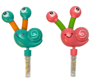 Snail Rattle Toy with Candy Single