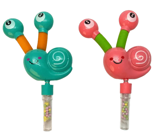Snail Rattle Toy with Candy