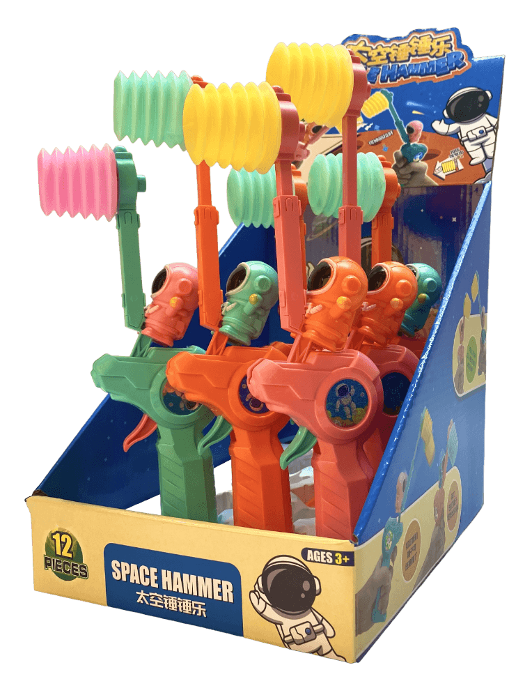 Space Hammer Toy with Candy Box