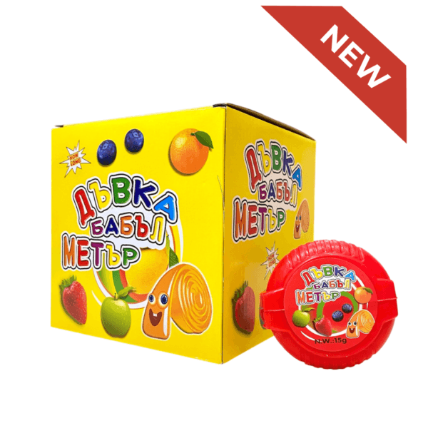 Meter Chewing Gum Bubble 15gr