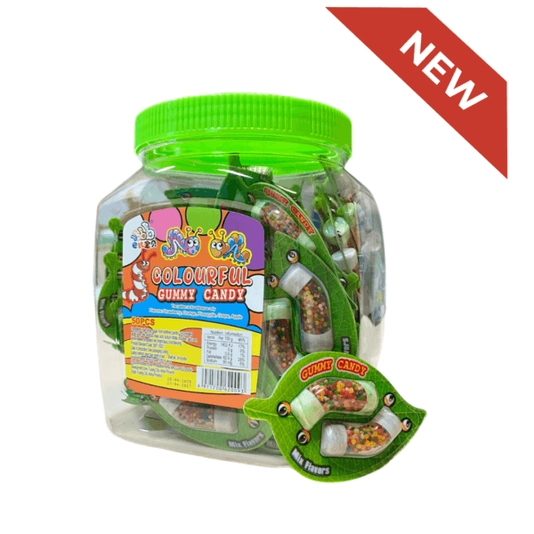 Soft Candy Caterpillar Jelly