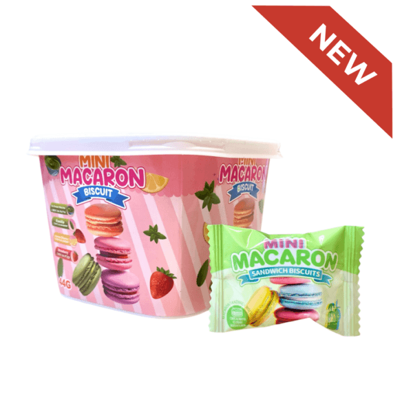 Mini Macaron Biscuits 44gr