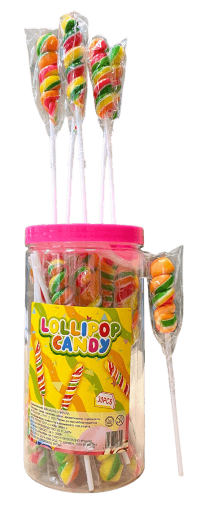 Spiral Candy Lollipop 12gr