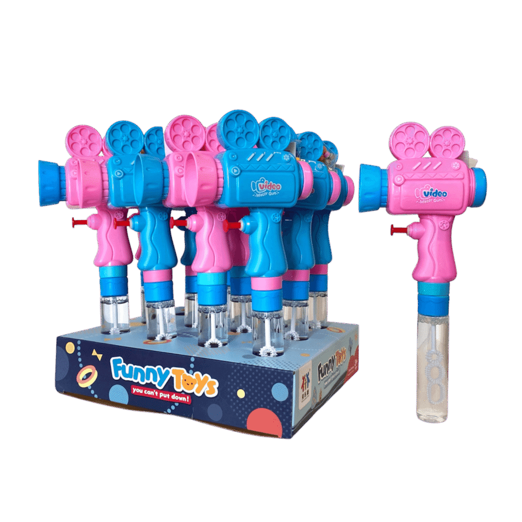 Water Gun Camera Soap Bubbles Toy