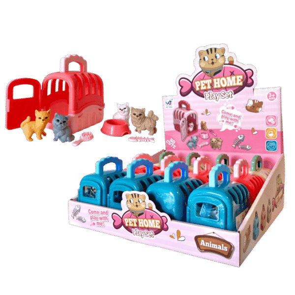 Pet Home for Cats Toy with Candy