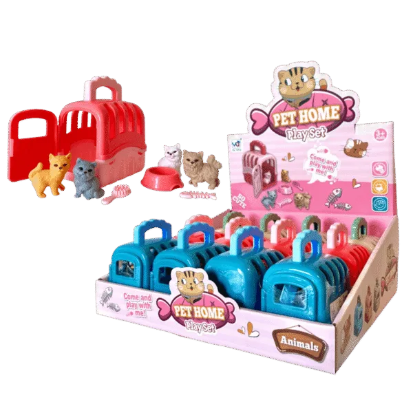 Pet Home for Cats Toy with Candy