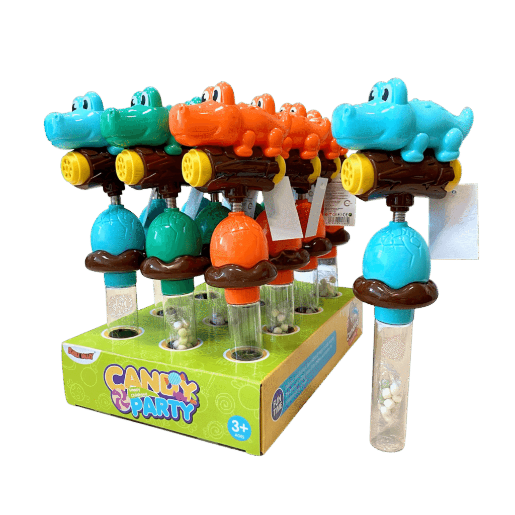 Crocodile Whistle Toy with Candy